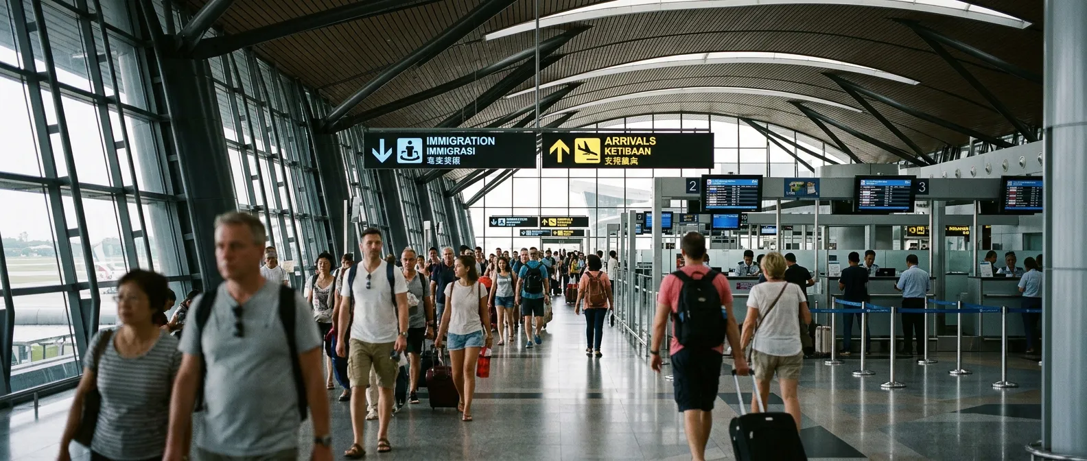 Malaysia Ankunftskarte - Malaysia Ankunftskarte online ausfüllen – Einreisedokument für Malaysia einfach beantragen